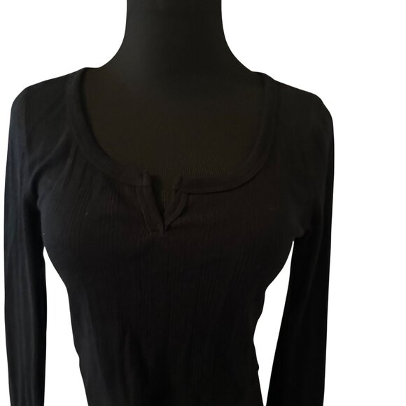 Aero The OG Tee collection shrunken tee black vneck size M - Picture 5 of 5